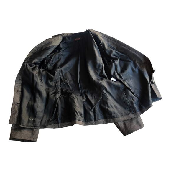 ESCADA Blazer Jacket Single Breasted Wool Career Slim Tailored 46 EUC - Picture 7 of 9